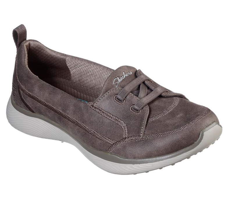 Skechers Dam Mörk Grå Slip On - Microburst 2.0 - World-Class - Sverige (BCDJM-5879)